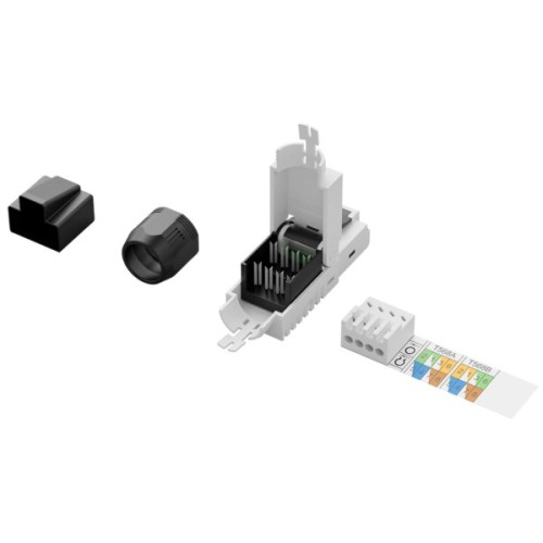 Конектор RJ45 cat.6A UTP 8P8C, tool-free, 1pcs Digitus (DN-93633)
