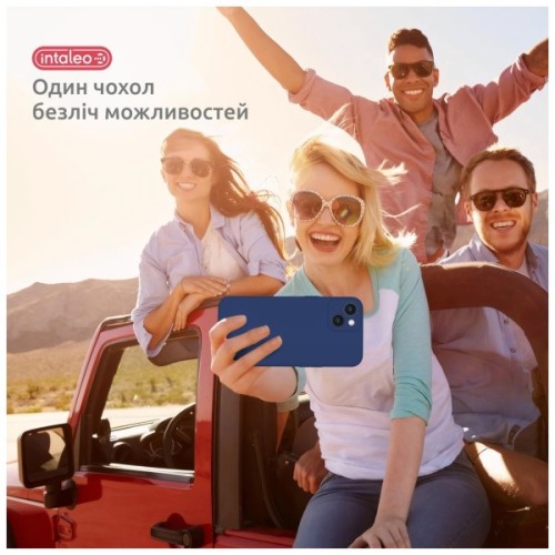 Чохол до мобільного телефона Intaleo SoftShell Apple iPhone 14 Blue (1283126557668)