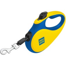 Повідець для собак WAUDOG R-leash Colors of freedom світловідбиваюча стрічка L 5 м (383-4020)