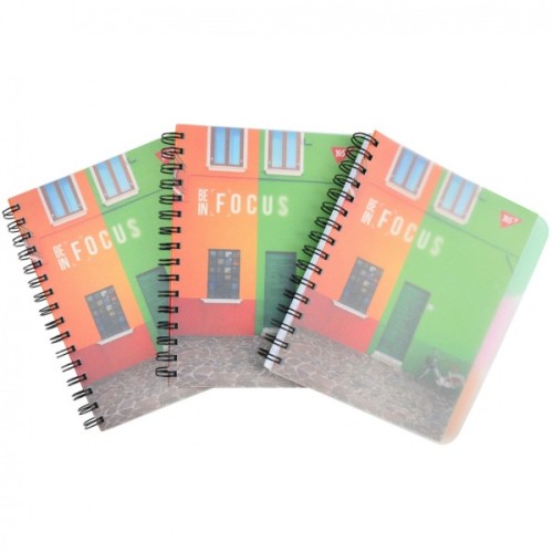 Блокнот Yes В6 Be in focus 144 аркуша пластикова обкладинка (681954)