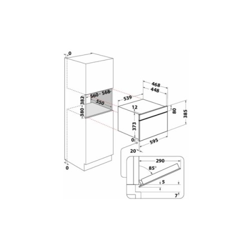 Мікрохвильова піч Whirlpool WMD44MX