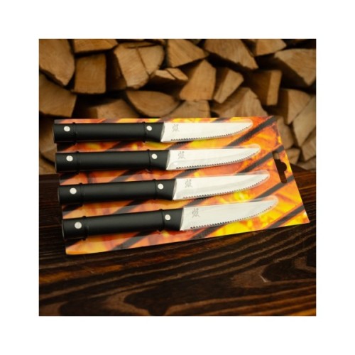 Столовий ніж Gefu BBQ для стейків Набір 4 шт (89155)