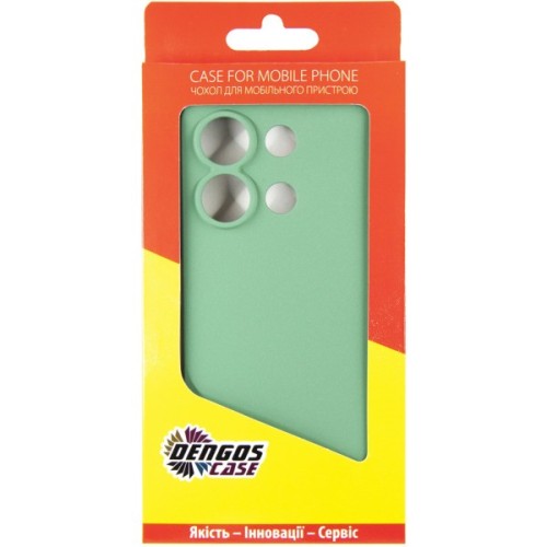 Чохол до мобільного телефона Dengos Soft Xiaomi Redmi Note 13 4G (mint) (DG-TPU-SOFT-54)