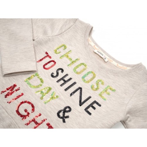 Плаття дитяче Breeze "TO SHINE DAY AND NIGHT" (13005-134G-beige)