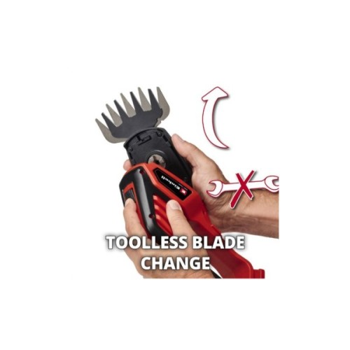 Кущоріз Einhell для трави GE-CG 18/100 Li-Solo, 18В PXC, 10см (без АКБ та ЗП) (3410313)