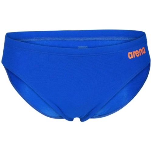 Плавки Arena Team Swim Briefs Solid 004773-803 синій, помаранчевий 85 (3468337731375)