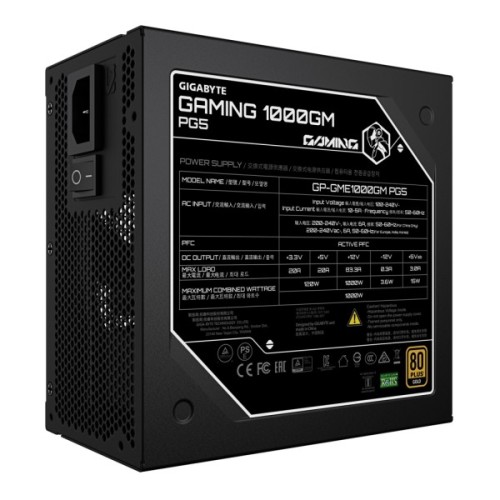 Блок живлення GIGABYTE 1000W 1000GM PG5 (GP-GME1000GM PG5)