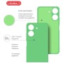 Чохол до мобільного телефона Intaleo Silicone Xiaomi Redmi 13C 4G Mint Green (1283126600753)