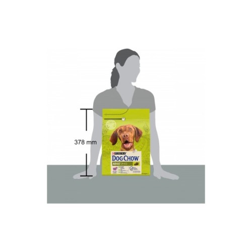 Сухий корм для собак Purina Dog Chow Adult Lamb зі смаком ягняти 2.5 кг (7613034485946)