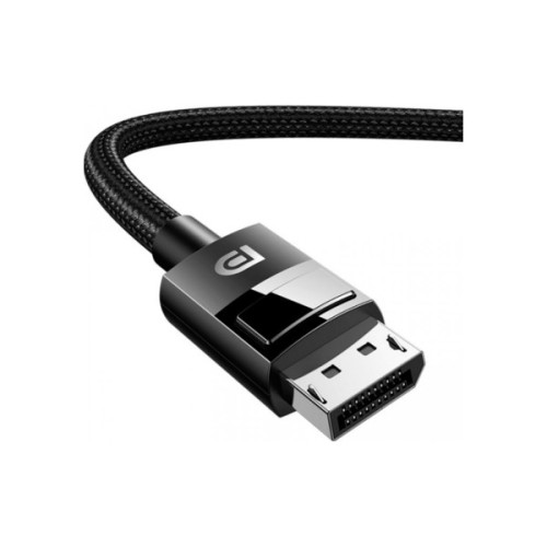 Кабель мультимедійний DisplayPort M to DisplayPort M 5.0m V1.4 braided DP114 black Ugreen (80394)