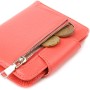 Портмоне Canpellini З натуральної шкіри Кораловий (21669)