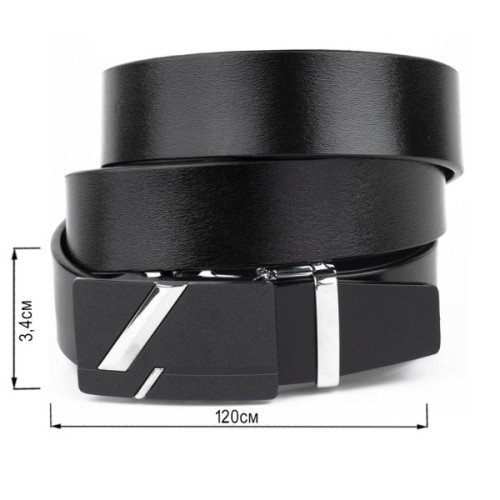 Ремінь Vintage Чоловічий Чорний (20329)