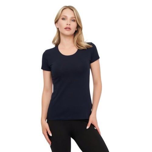 Футболка Kappa T-shirt Mezza Manica Girocollo K2501 BluNavy темно-синій S (8054954012611)