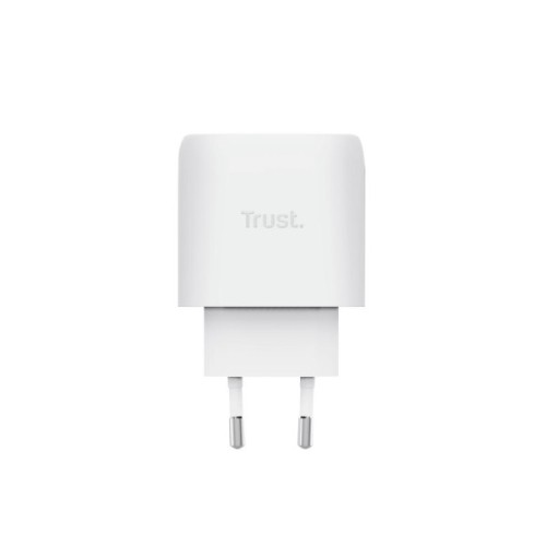 Зарядний пристрій Trust USB-C 45W GaN PD/PPS white (25522_TRUST)