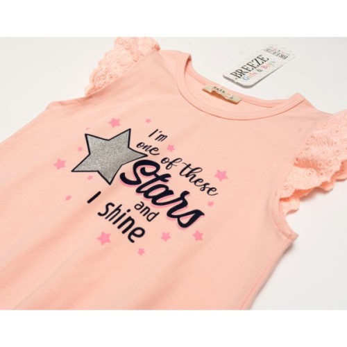 Футболка дитяча Breeze із зірочкою (17109-110G-peach)