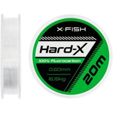 Флюорокарбон X-Fish Hard-X 20m (clear) 0.60mm 16.15kg (1917.03.92)