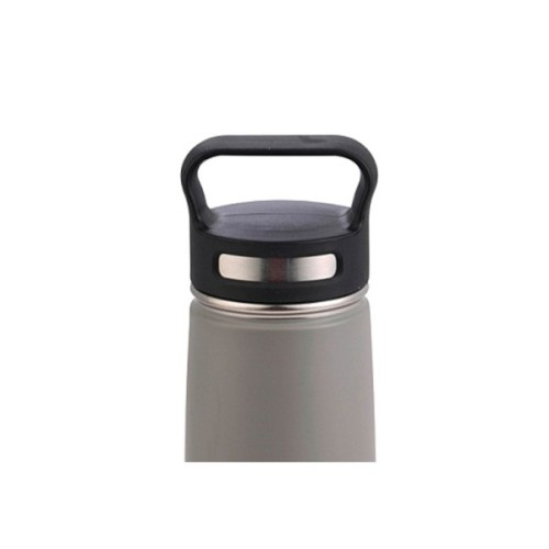 Термокружка Bergner Walking anywhere 500 мл сіра (BG-37572-MGY)