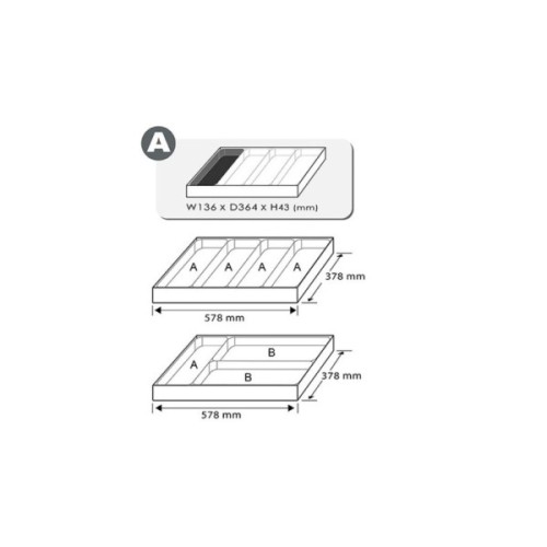 Ключ Toptul ріжковий 6-27мм 10 шт. (У ложементі) (GAAT1003)