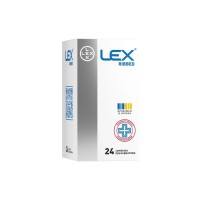 Презервативи Lex Condoms Ribbed 24 шт. (4820144774485)
