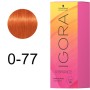 Фарба для волосся Schwarzkopf Professional Igora Vibrance Концентрат 0-77 - Мідний (7702045051230)