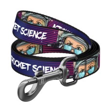 Повідець для собак WAUDOG Nylon "Космос. Ракетобудування" S 15 мм х 122 см (4915-0124)