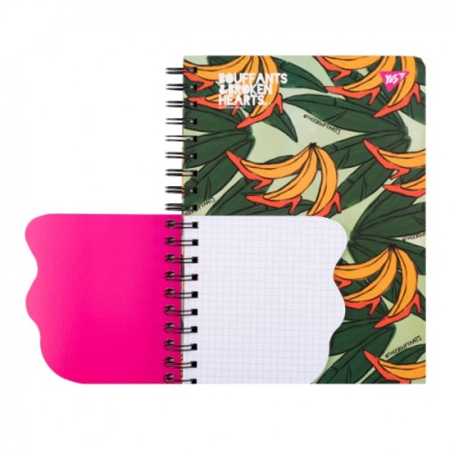 Блокнот Yes 2 в 1 В5 В7 80 арк 20 арк подвійна спіраль BBH клітинка (151845)