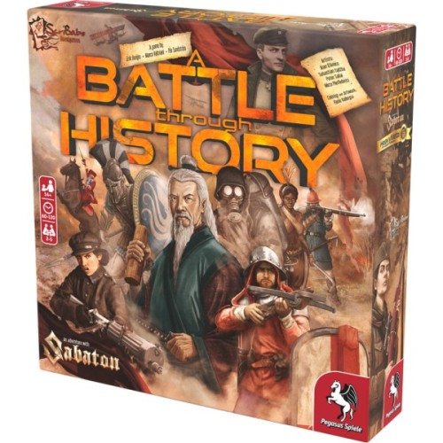 Настільна гра Pegasus Spiele Битва крізь історію: Пригода з Sabaton (A Battle Through History: An Adventure With Sabaton) (ан (PS200)