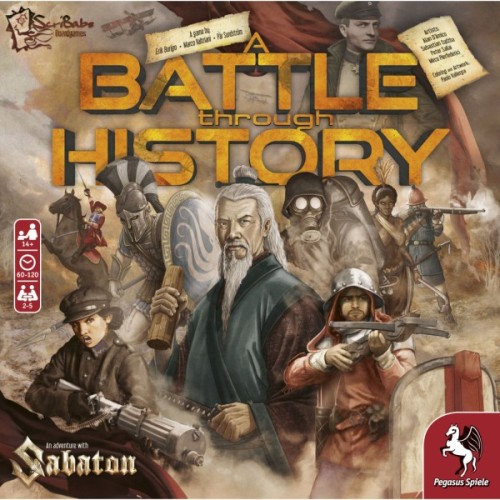 Настільна гра Pegasus Spiele Битва крізь історію: Пригода з Sabaton (A Battle Through History: An Adventure With Sabaton) (ан (PS200)