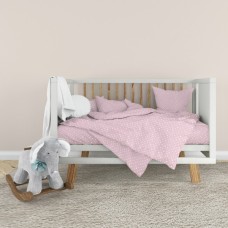Дитячий постільний набір Home Line Горох рожевий (рожево-ліловий) (181498)