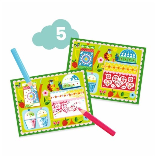 Набір для творчості Djeco Котик та його друзі (DJ09292)