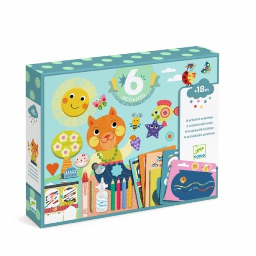 Набір для творчості Djeco Котик та його друзі (DJ09292)