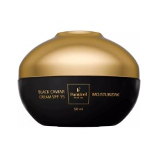 Крем для обличчя Famirel Black Caviar Moisturizing Cream SPF 15 Зволожувальний з екстрактом чорної ікри 50 мл (7290114086387)