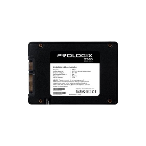 Накопичувач SSD 2.5" 1TB S360 Prologix (PRO1000GS360)