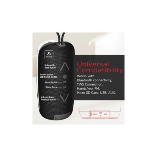 Акустична система Energizer BTS164 Black (BTS164)