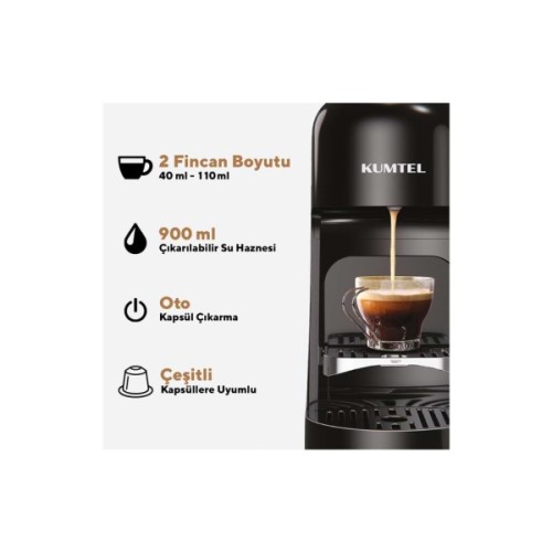 Капсульна кавоварка KUMTEL HCM-03