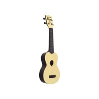 Укулеле Kala Waterman Gitd Yellow Soprano Ukulele (231454)