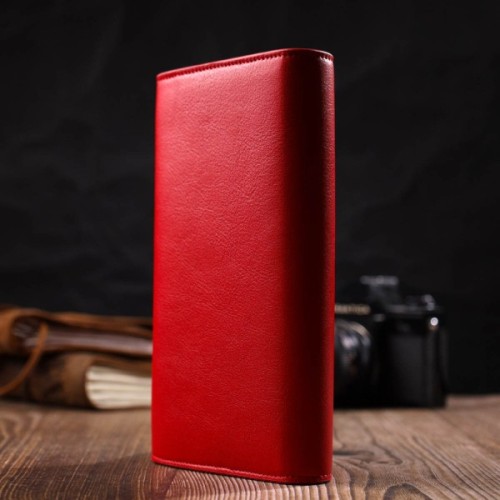 Портмоне Tony Bellucci З натуральної шкіри Червоне (21977)