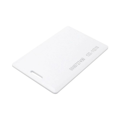 Безконтактна картка EM-Marine 1.8мм white, чип TK4100 с номером (1.8мм white, чіп TK4100 з номером)