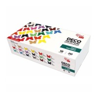 Акрилові фарби Rosa для декору матові 18 кол по 20 мл (4823098523956)