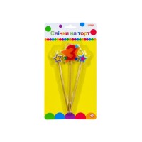 Свічка Maxi Stars "3" висотою 4,5 см, 3 шт. (MX620080-3)