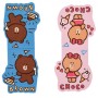Закладки для книг Yes магнітні Line Friends Brown and Choco, 2шт (708106)