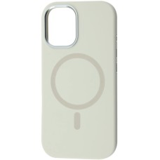 Чохол до мобільного телефона BeCover FIBRA Silicone OmniMag Apple iPhone 17 Milk White (716202)