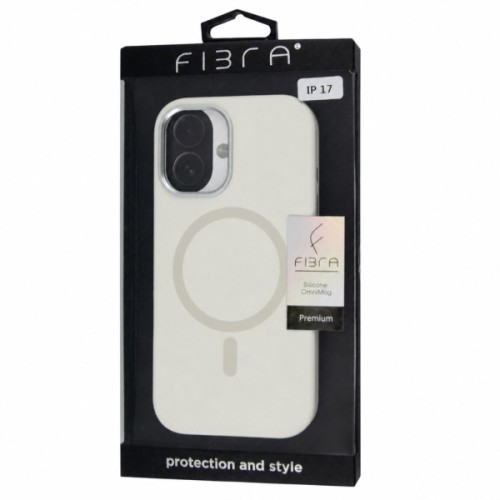Чохол до мобільного телефона BeCover FIBRA Silicone OmniMag Apple iPhone 17 Milk White (716202)