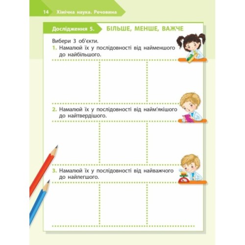 Робочий зошит STEM-старт. Дослідження. Хімічна наука. 1 клас Ранок (9786170990839)