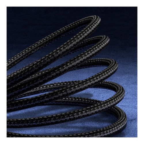 Дата кабель USB 3.1 AM to USB-C 0.25m 6.0A 66W Cafule Series Metal Black Baseus (CAKF000001)