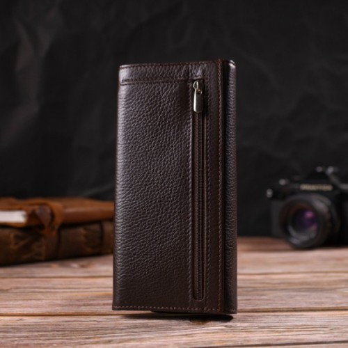 Гаманець Canpellini Шкіряний Коричневий (21723)