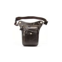 Сумка Vintage На пояс Коричнева (14939)