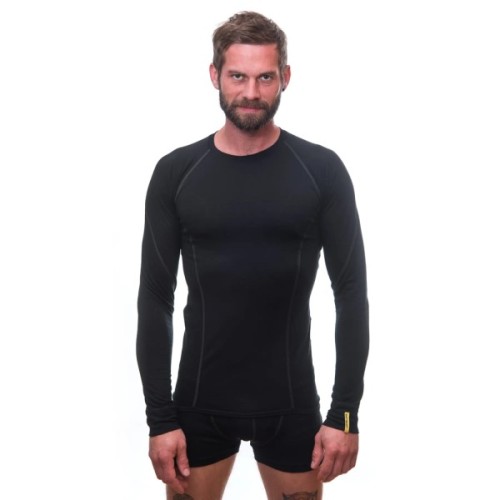 Термокофта Sensor Merino Active LS black 11109033 L (SM11MA-black-L)