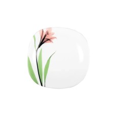 Тарілка Vittora Square Рожева Лілія 24 см Обідня (V-240Spl)