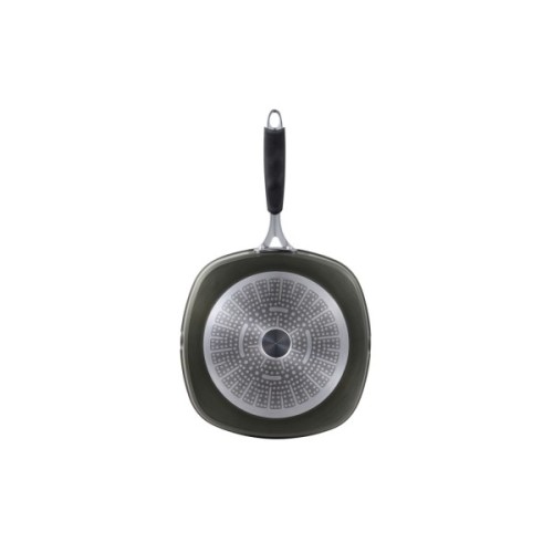 Сковорода Bergner Midnight, гриль 28x28 см (BG-30130-GR)